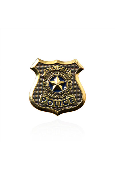 Choice Light Yellow Gold Color Cartoon Metal Badge Brooch Judy Hopps Police P...