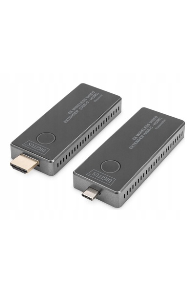 Digitusplus Cablu prelungitor/Extensor Digitus USB-C - HDMI Wireless 30m UHD ...