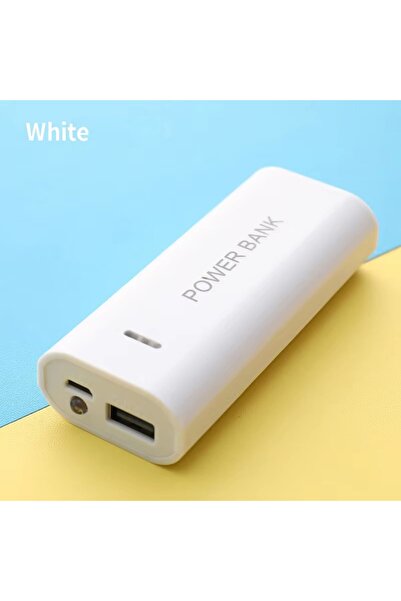 Choice6 1 قطعة صندوق شحن بطارية USB أبيض 1/2 قطعة 5 فولت 5600 مللي أمبير 1 خل...
