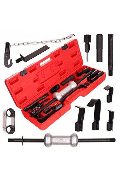 TC Technic Ciocan de tracțiune cu inerție, extractor de tablă, set mare profe...