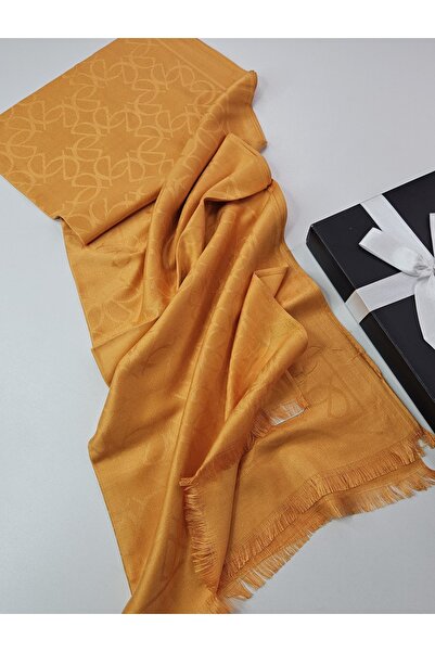 tomrisboutique Jacquard Soft Cashmere Silk Shawl 4 Seasons Double-Sided Clove...