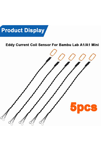 Choice 5pcs Eddy Current Coil Sensor For Bambu Lab A1/A1 Mini Leveling Flow C...