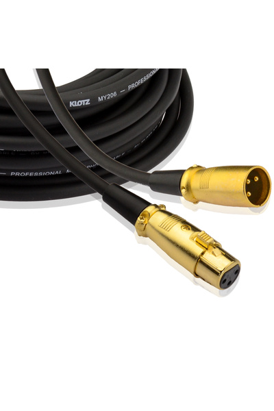 Klotz Cablu prelungitor audio microfon XLR mamă - XLR tată 1,5m