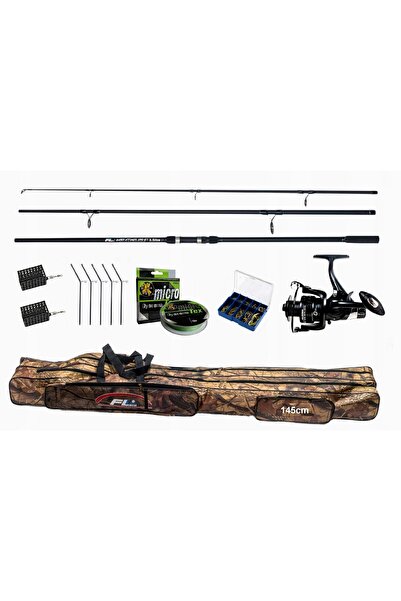 Miracle Fish Set de pescuit: Lansetă, mulinetă, geantă și accesorii 61El