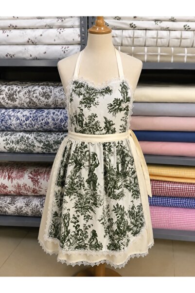 GÖKDAĞ BEDDING Handmade Water Repellent Vintage Kitchen Apron – Premium Design