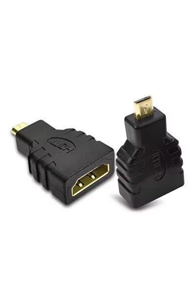 Choice Black-2PCS New Generic Micro HDMI-M To HDMI-F Adapter Micro HDMI-Compa...