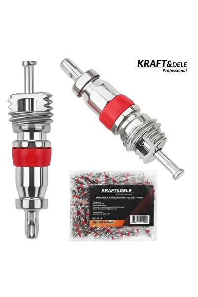 Kraft&dele 100 bucăți inserții cu arc pentru anvelope de 19 mm