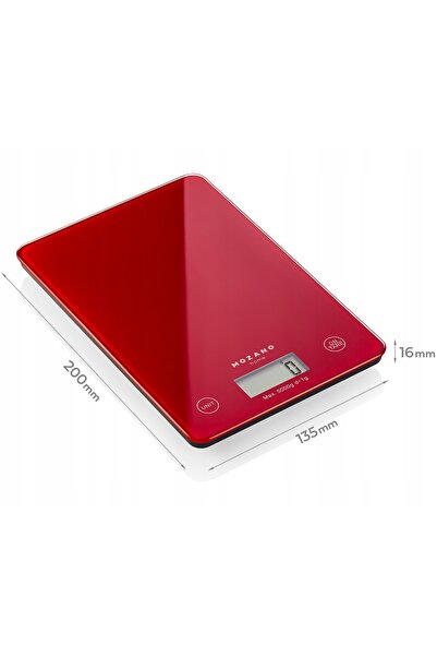 NO BRAND Cântar electronic de bucătărie de precizie, tactil, 5 kg