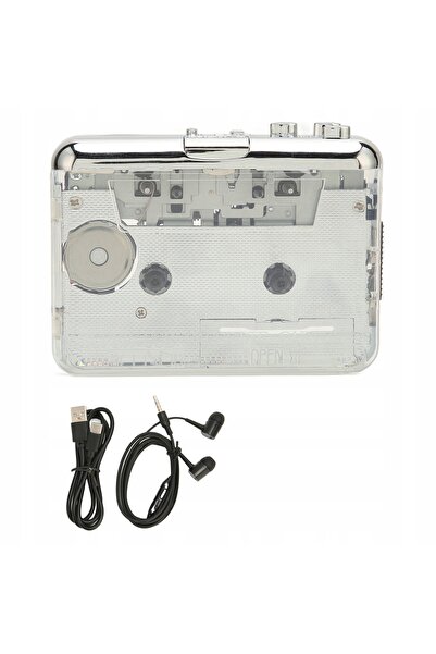 NO BRAND Casetofon înregistrator convertor USB MP3 portabil