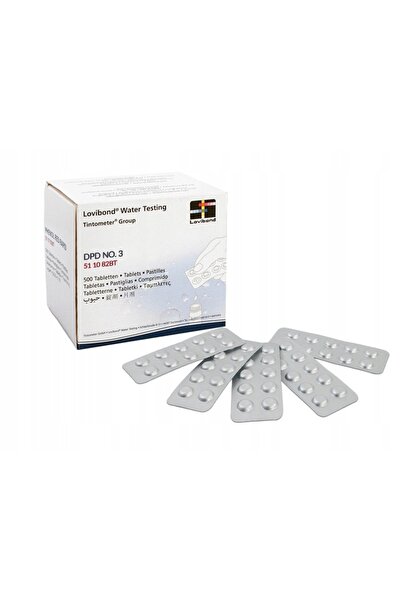NO BRAND Tablete pentru tester de clor total DPD3 100 buc.
