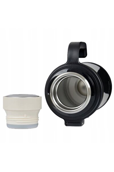 NO BRAND CASNO Termos Turistic din Oțel Mare cu Cană 1800 ml 24 H