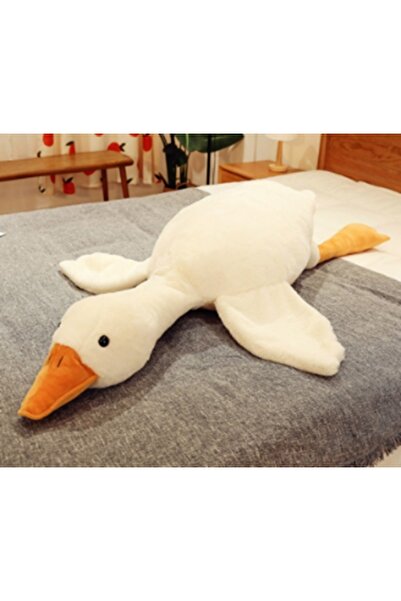 NO BRAND Pernă Mascotă Gâscă de Pluș, Jucărie de Pluș XXXL 130cm, Jucărie de ...
