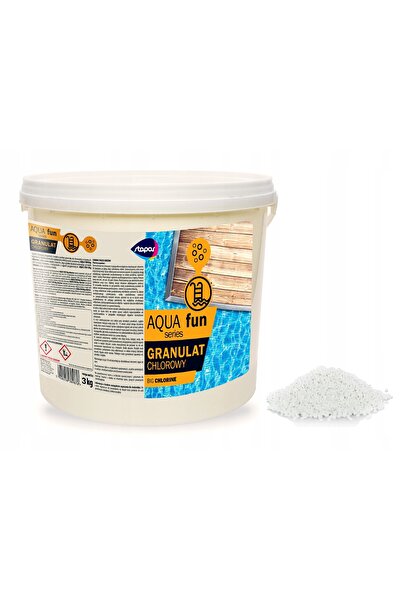 NO BRAND Granule de clor stabilizat pentru piscină și jacuzzi, 3kg