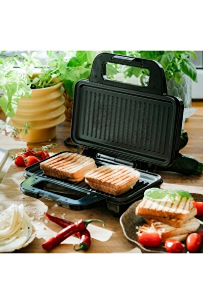 NO BRAND Camry Toaster Prăjitor de pâine mare, argintiu/gri, 1401 W