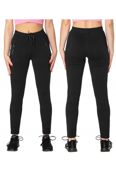 NO BRAND Pantaloni sport de damă, trening, hanorace, bumbac, pentru antrename...