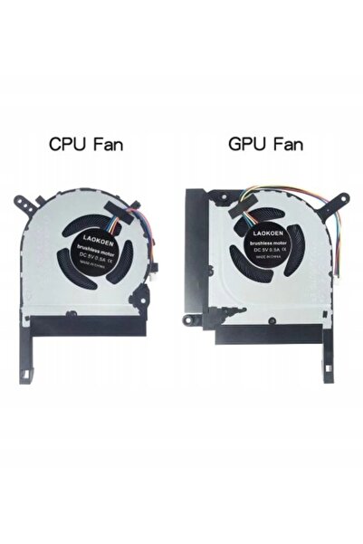NO BRAND Ventilator CPU Asus Tuf pentru Asus Tuf A15 A17 F17 (2021) Fa506 Fa7...