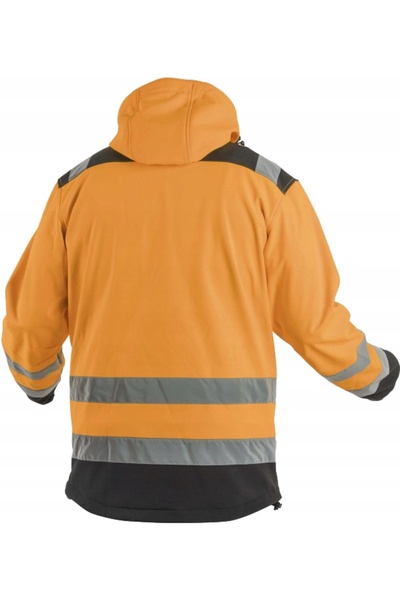 NO BRAND Jachetă de avertizare softshell portocalie S Argen Hogert