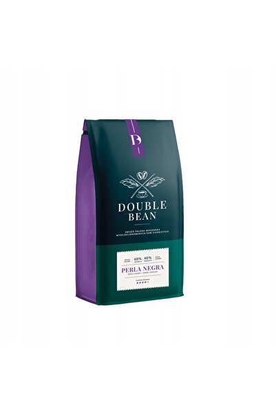 NO BRAND Cafea Boabe Double Bean Black Pearl 1kg 60% Arabica 40% Robusta Boabe