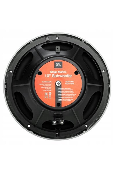 NO BRAND Jbl Stage Marine 10 Subwoofer Difuzor de bas 25cm / 250mm - Gri