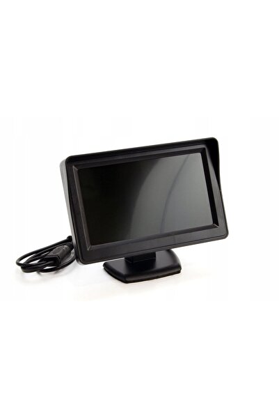 NO BRAND Tft01 Kit de senzori de parcare de 4.3 inch cu cameră HD-502-IR, 4 s...