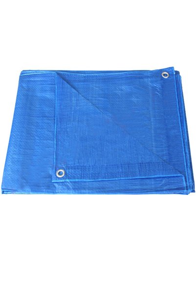 NO BRAND Plandeka Folie de plastic groasă albastră pentru grădină 6X10