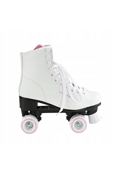 NO BRAND Patine cu rotile Nils Extreme Nq8400S Alb Mărimea 40