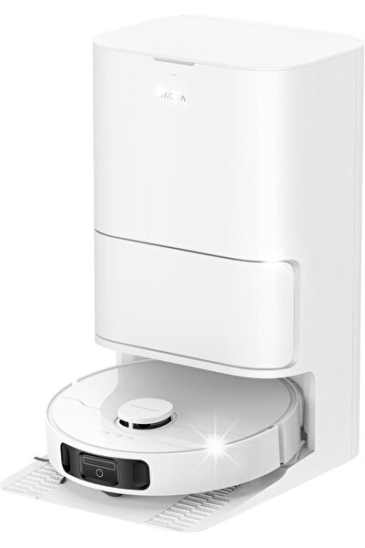 NO BRAND Aspirator robot cu 7000Pa, 260 de minute autonomie, funcție de golir...