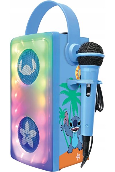NO BRAND Boxă wireless Bluetooth cu microfon, LED, USB, SD, pentru copii