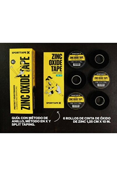 NO BRAND 6 role bandă sportivă 1,25 cm x 10 m pentru cățărare, BJJ, protecția...