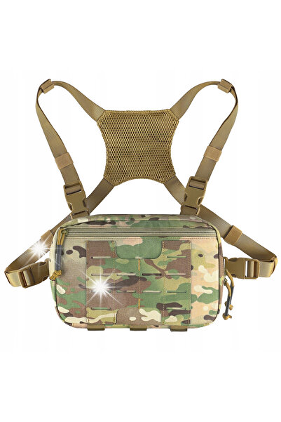 NO BRAND Votagoo Tactic EDC 2L Geantă de piept Molle cu compartiment CCW - Mu...