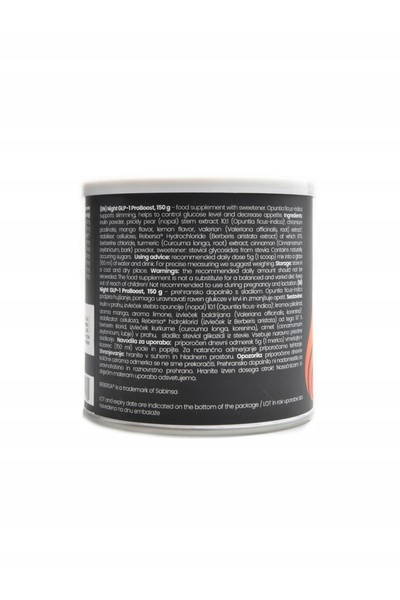 NO BRAND Night Glp-1 Proboost - Berberină, Crom și Valeriană, Metabolism - 150 g