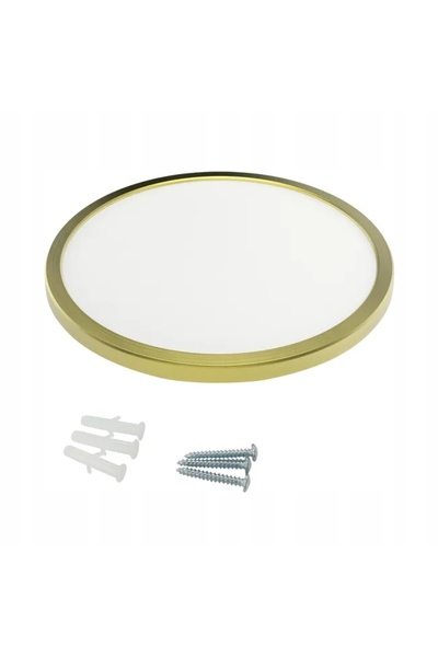 NO BRAND Inspire Plafon Lano Alamă Ip44 Led Rotund 29 cm 14W 2300Lm