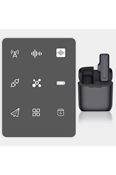 NO BRAND Set de microfoane wireless pentru USB-C Tip-C Lavalier J13