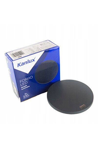 NO BRAND Lampă de perete pentru grădină Kanlux Negru cu sursă de lumină LED i...