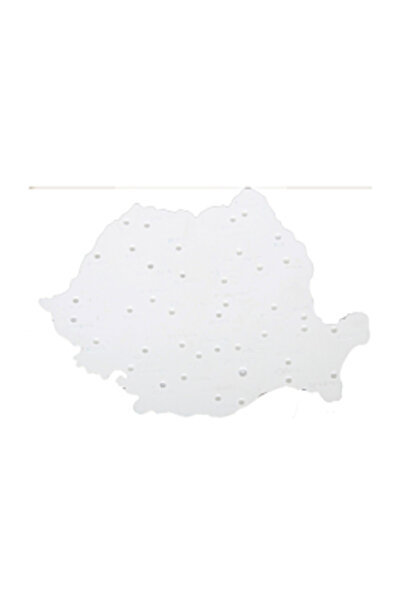 Flaro Șablon hartă România, plastic, Rtc