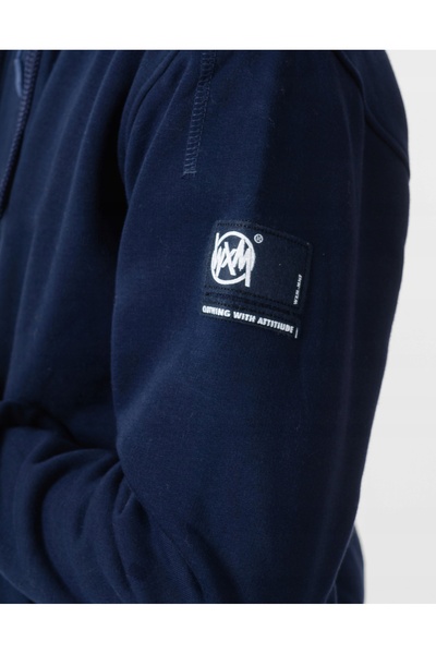 NO BRAND Hanorac sport mare pentru bărbați, fără fermoar, cu glugă, Angeles, ...
