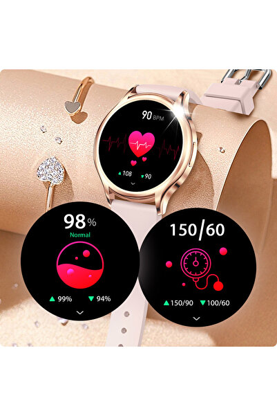 NO BRAND Smartwatch Jg Smart de damă Jgr 39 Argintiu