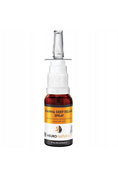 NO BRAND Spray Kanna Deep Relax 3.3% Alcaloidi Reduce Stresul Crește Concentr...