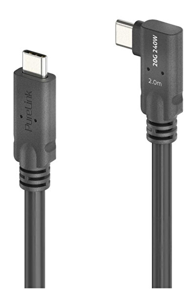 NO BRAND PURELINK PI6620-020 PUREINSTALL MICROX4 CABLU USB C-C 90 °   USB4 20...