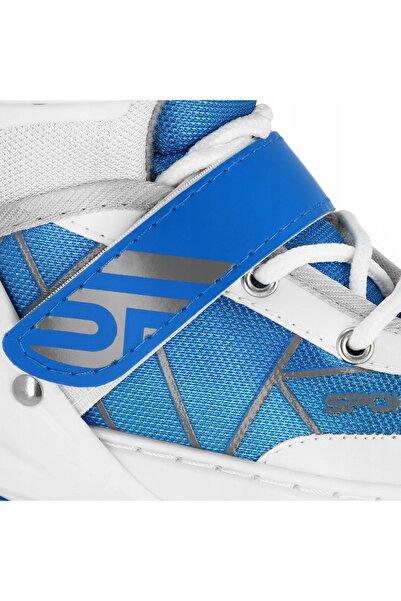 NO BRAND Role pentru copii reglabile Spokey Tony 30-33 albe