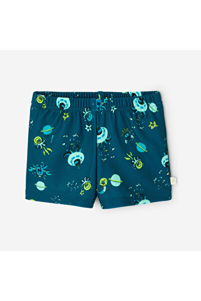 Decathlon Yıkanabilir Bebek Bezi/Boxer Mayo - Mavi - Desenli