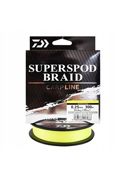 NO BRAND Fir împletit Japonia Daiwa Superspod 4 fire 0.25mm 300m 14,40kg 1 buc.