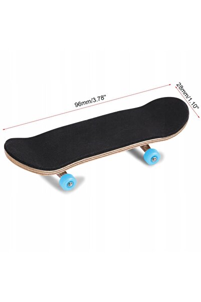 NO BRAND Fingerboard mini deskorolka din lemn