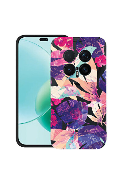 bestcase ®   Θήκη TPU Υπέρλεπτη Husa για Honor Magic8 Pro, Τροπικά Λουλούδια,...