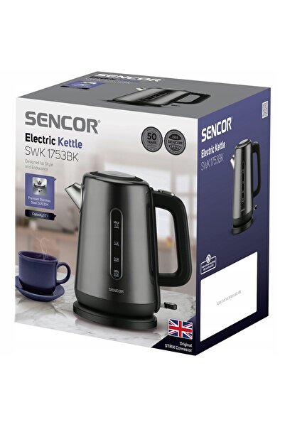 NO BRAND Fierbător electric fără fir Sencor 1753Bk 1,7L 2200W Indicator filtru