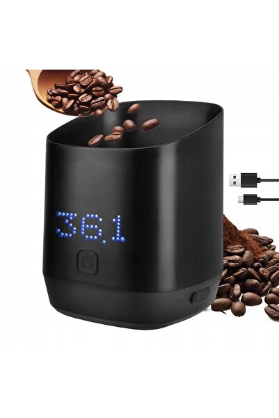 NO BRAND Cana de dozare electrică, cântar de precizie pentru cafea 0.1/1g, ne...