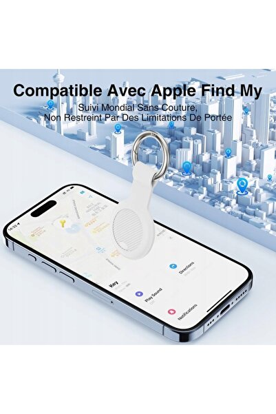 NO BRAND Localizator Bluetooth Smart Tracker 4 bucăți iOS Anti-pierdere