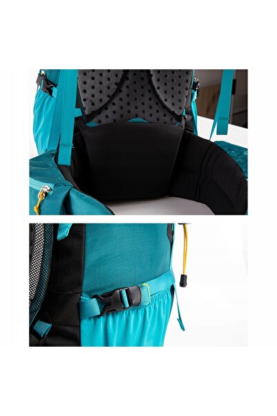 NO BRAND NATUREHIKE Rucsac de drumeție și călătorie 45L Nh18Y045 negru