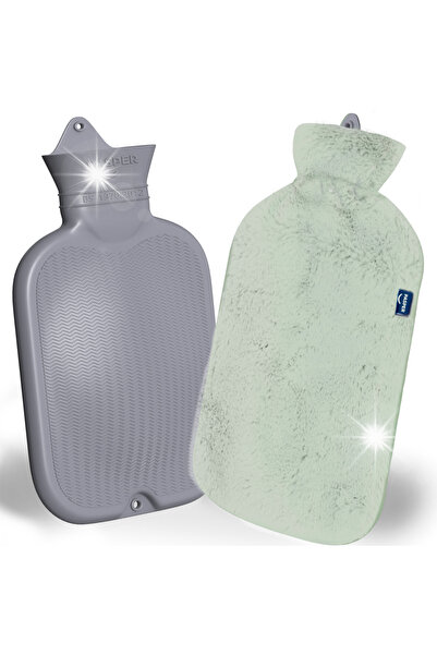 NO BRAND Termos mare din cauciuc cu husă Pasper XL 3,5L - 8 ore de căldură - ...
