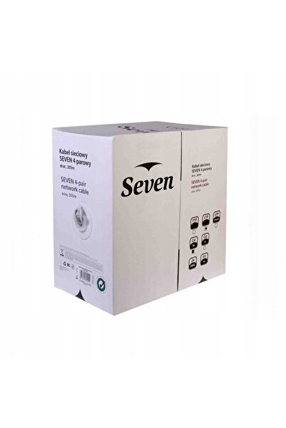 NO BRAND Cablu de rețea. SEVEN UTP cat.5 Solid 4x2 /305m